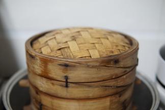 盖盖蒸20分钟左右