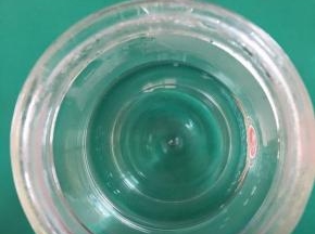 白糖放温开水中化开