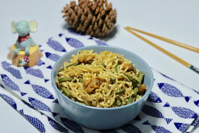 三口就能吃光的豆角焖面