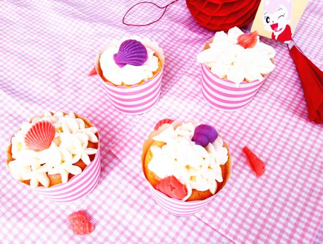 淡奶油纸杯蛋糕