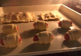 中层上下火180度烤12分钟左右。