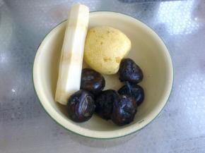 准备好食材。