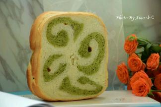 抹茶双色吐司