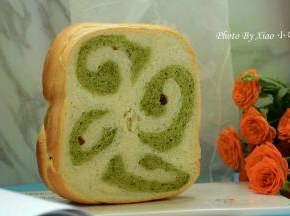 抹茶双色吐司