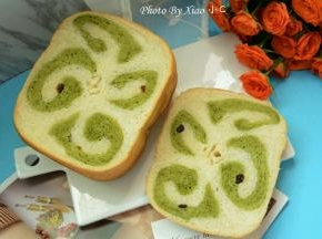 抹茶双色吐司