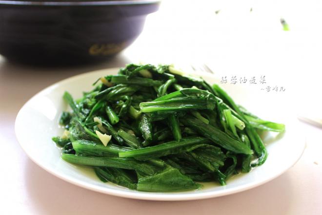 清炒蒜蓉油麦菜