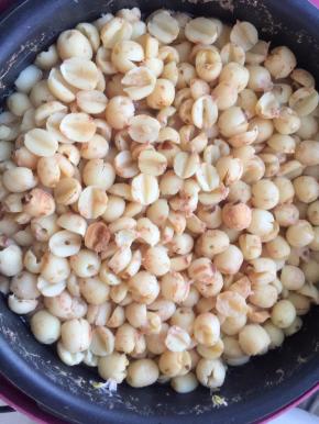 我用压力锅压了20分钟