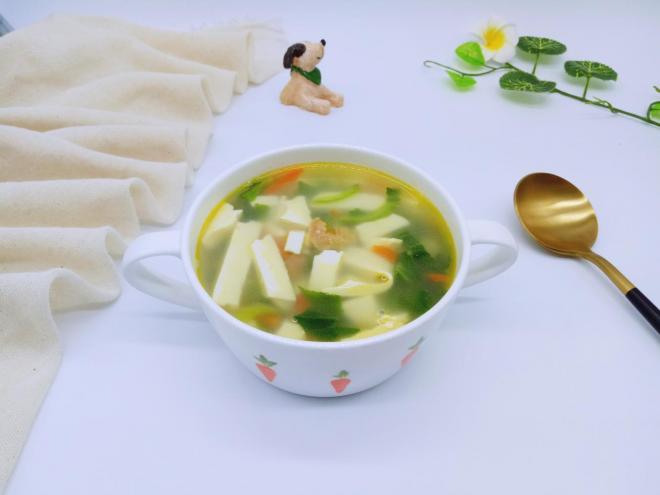青菜豆腐汤