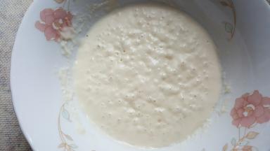 1.将酵母喂养成高活性酵母。