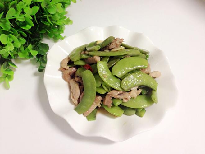 扁豆炒肉