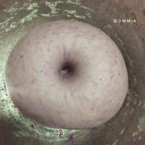 紫薯面团也发酵好了