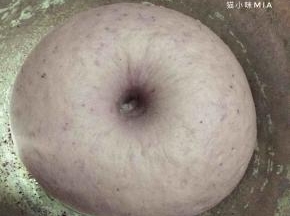 紫薯面团也发酵好了