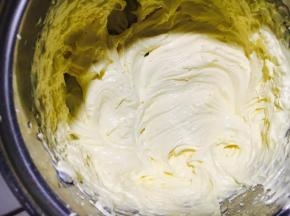 打发至羽毛状，