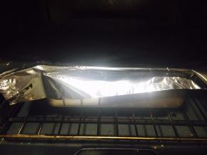 180度，30分钟，底层，全层覆盖锡纸！以防上色！