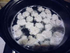 等水再次开，丸子飘起