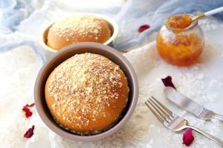 桃心酥粒面包就做好了