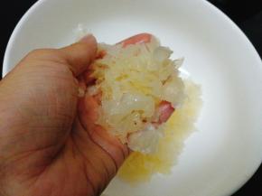 银耳提前一个晚上泡发