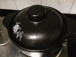 盖上锅盖，大火