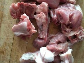 五花肉和肋排切好！