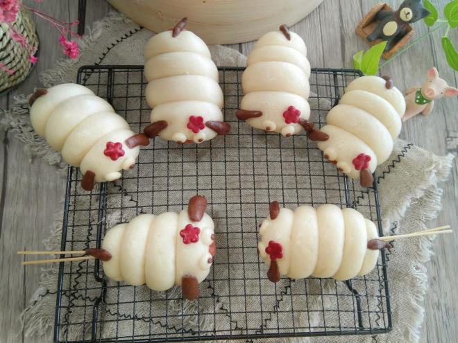 棒棒狗花样馒头