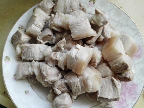 2.	用凉水冲洗一下，备用，