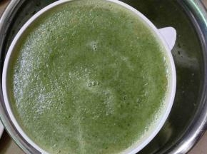 过滤果汁。（也可以不过滤，看个人喜好）