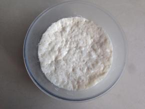 盖上保鲜膜，室温发酵60分钟后，冷藏发酵16个小时