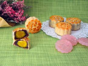 生蛋黄烤出来会有一点点流油，特别香