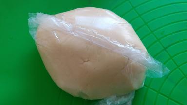 用保鲜袋装着，松弛1小时