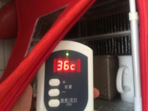 然后置入36度左右的环境中，加杯热水，增加些湿度，进行第二次发酵