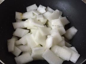 底油炒冬瓜