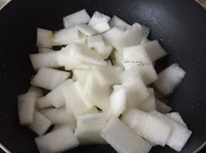 底油炒冬瓜