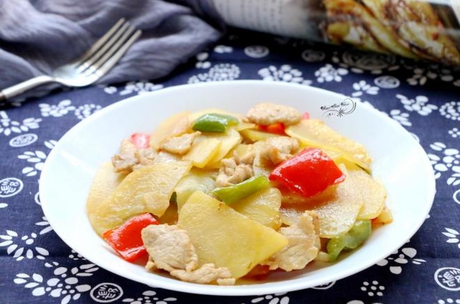 小炒土豆片