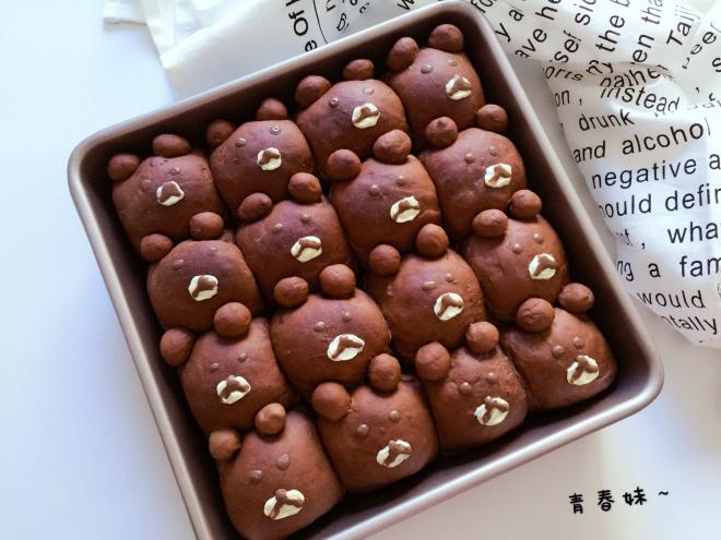 可可挤挤熊面包