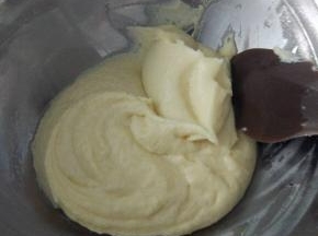 加入牛奶后的状态。