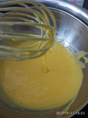 搅拌好的状态。