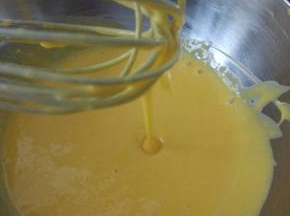 搅拌好的状态。