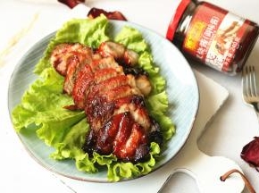 切片装盘，很诱人吧。