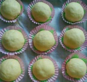 全部包好，收口朝下摆放在烤盘上