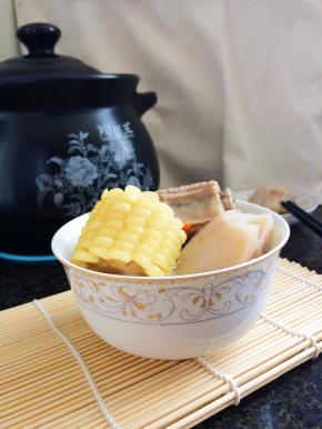 汤也清甜好喝。