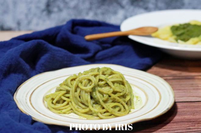 绿意盎然—青酱意面