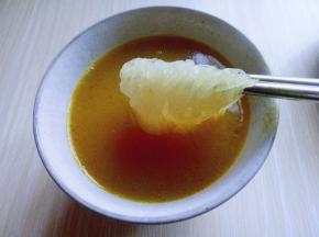 粉丝软而不黏稠。