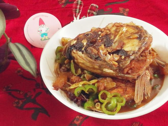 泡椒鱼头烧冬瓜