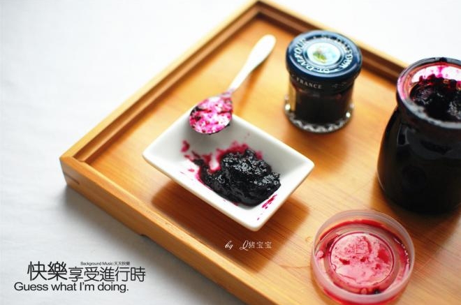 家庭自制蓝莓果酱