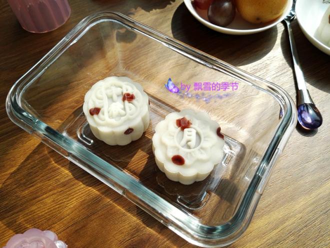 可可圆点冰皮月饼的详细做法