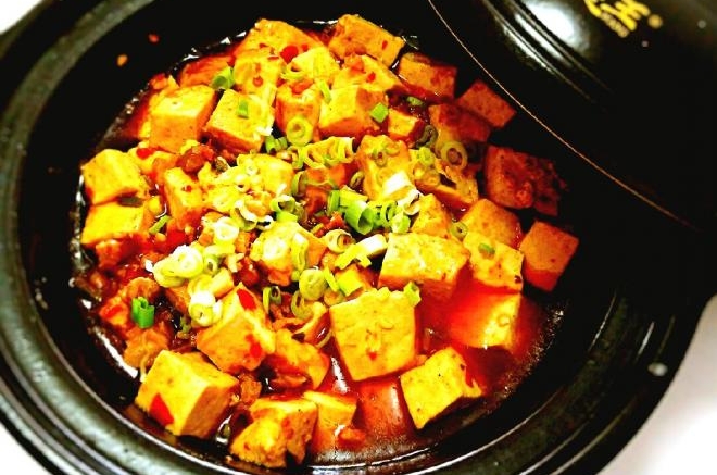 干锅老豆腐