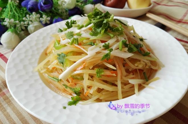 凉拌土豆丝