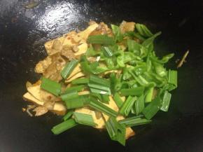 加入切好的青菜