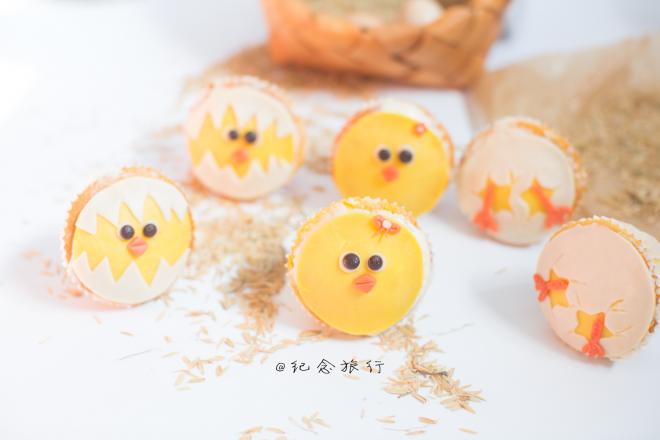 萌萌哒破壳小鸡蛋糕