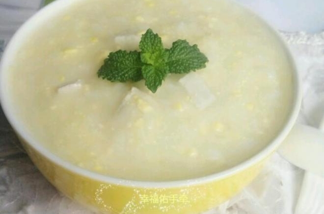 豆腐蛋黄粥